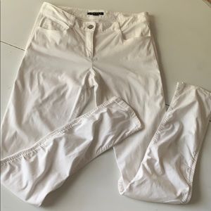 Theory white skinny pants, size 6